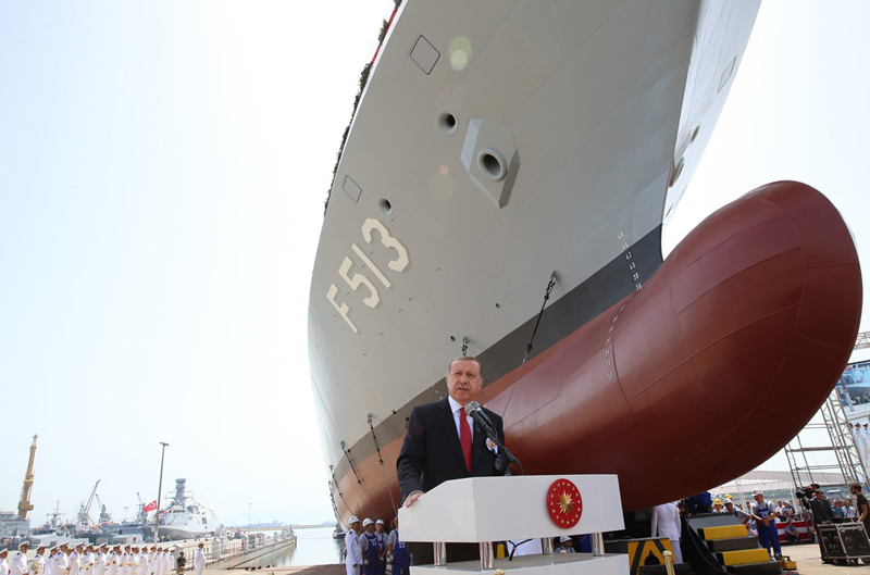 TCG Burgazada, Belçika'da MİLGEM platformunun operasyonel yetkinliğini sergiliyor